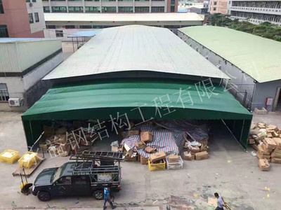 厚街倉儲帳篷鋼結(jié)構(gòu)工程 靈活高效的倉儲解決方案