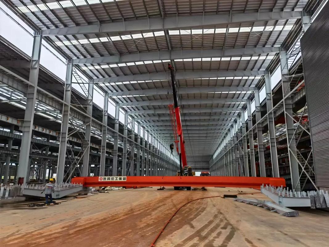熱烈祝賀致邦住工集團裝配式建筑構部件工廠鋼結構工程圓滿成功